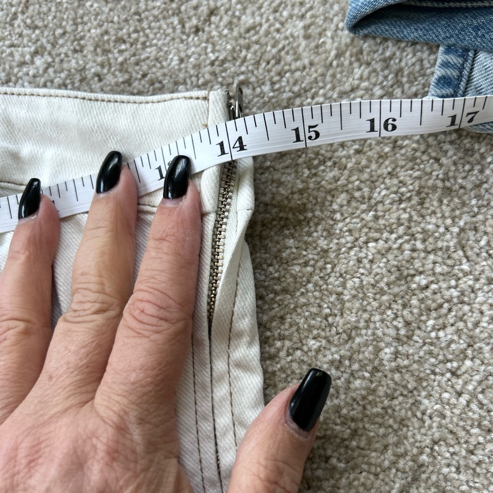 PAC Sun White Denim Strapless Jumpsuit - Picture 7 of 11